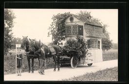 Foto-AK Wetzikon, Sängerfest, Festwagen
