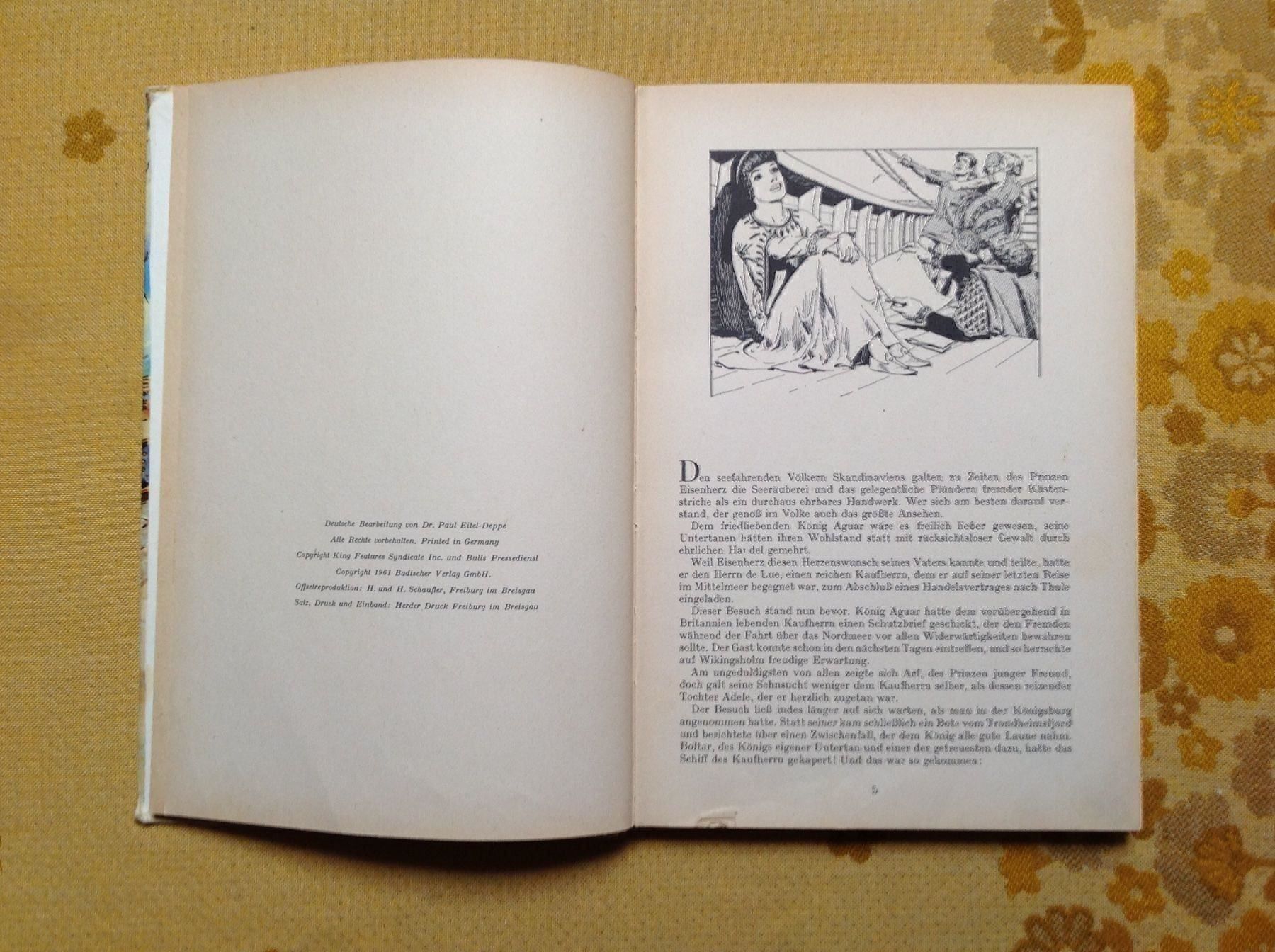 Fumetti: Buch Prinz Eisenherz Nr 9 von 1961 – Usato da Endingen venduto da nathan05 5
