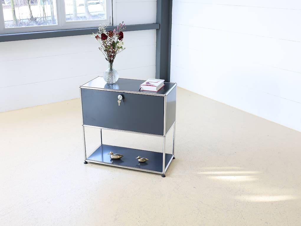 USM Scaffali: USM Haller Sideboard 1x2, Anthrazitgrau – Usato da Meinisberg venduto da atelier_TILIJA 4