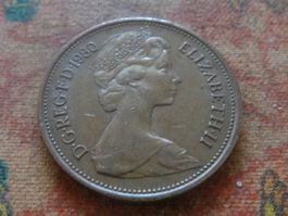 ROYAUME-UNI  2 Pence  1980