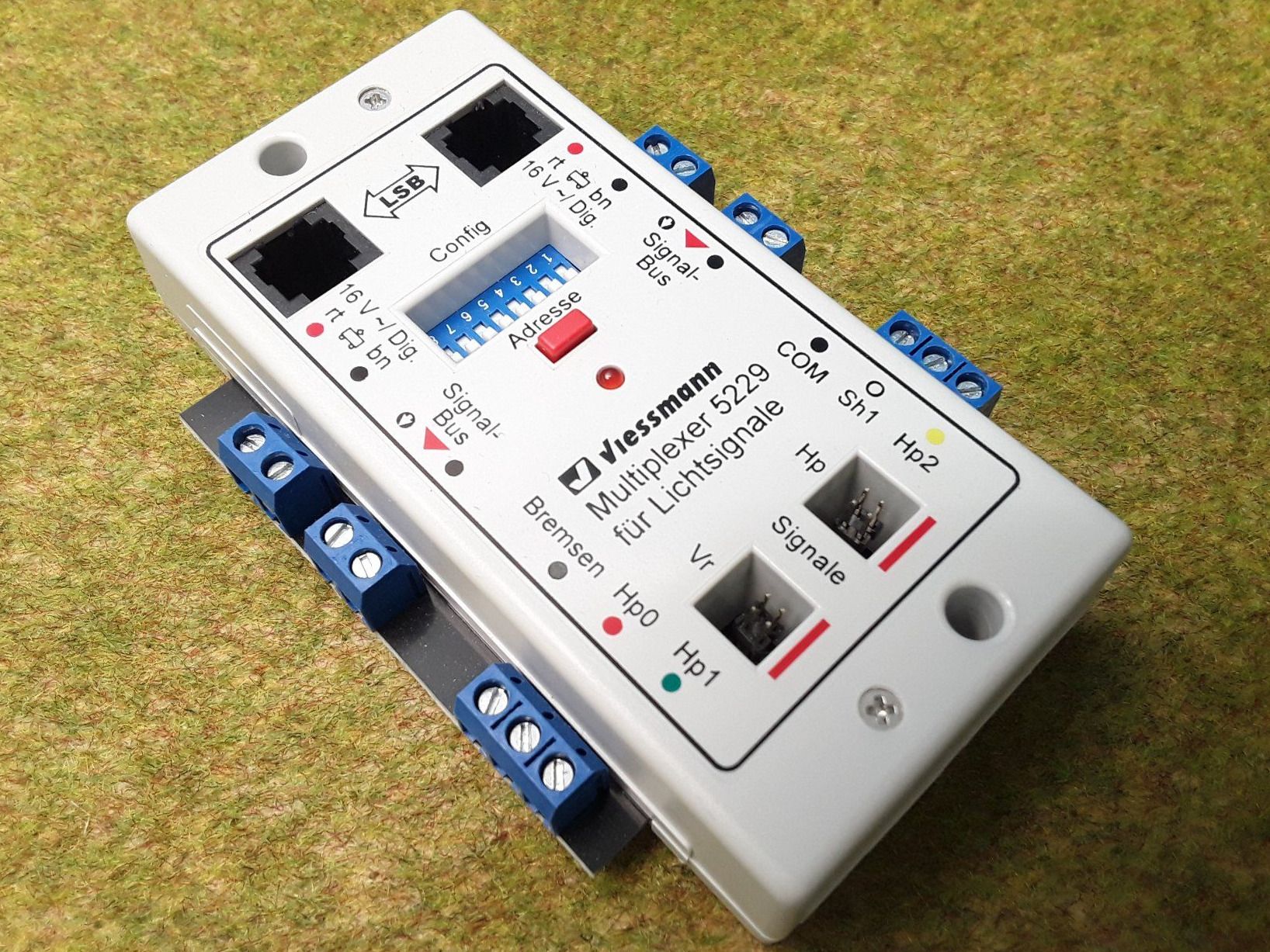 Viessmann Modellini di ferrovie: Viessmann 5229 Multiplexer für Lichtsignale mit Multiplex – Difettoso da Uerikon venduto da Airport68 3