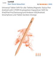 Oranger Stift für Tablets & Smartphones (iOS/Andr...