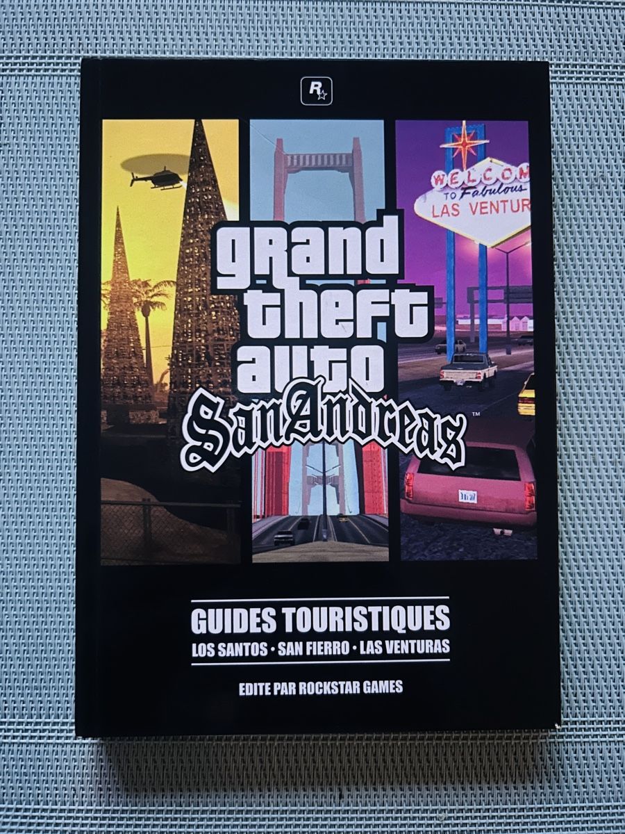 Spiele: GTA SanAndreas Book Game FR – Gebraucht aus Montet (Broye) von Jocksmock