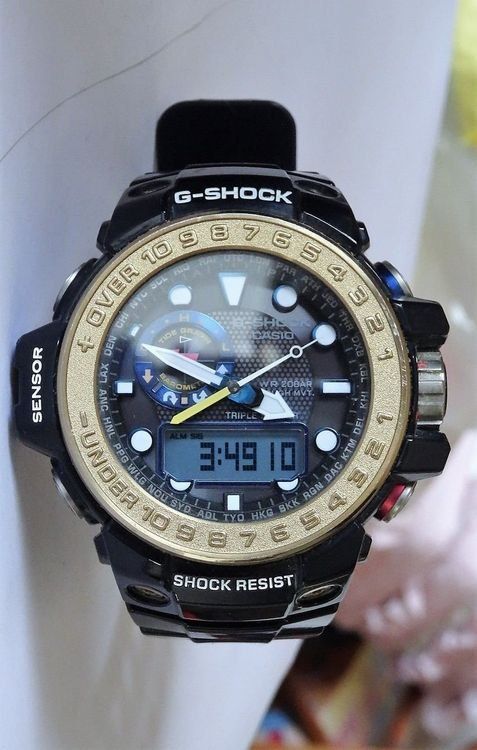 Casio Uhren: CASIO G-SHOCK GWN-1000F Funk&Solar – Gebraucht aus Buttisholz von buttiholli