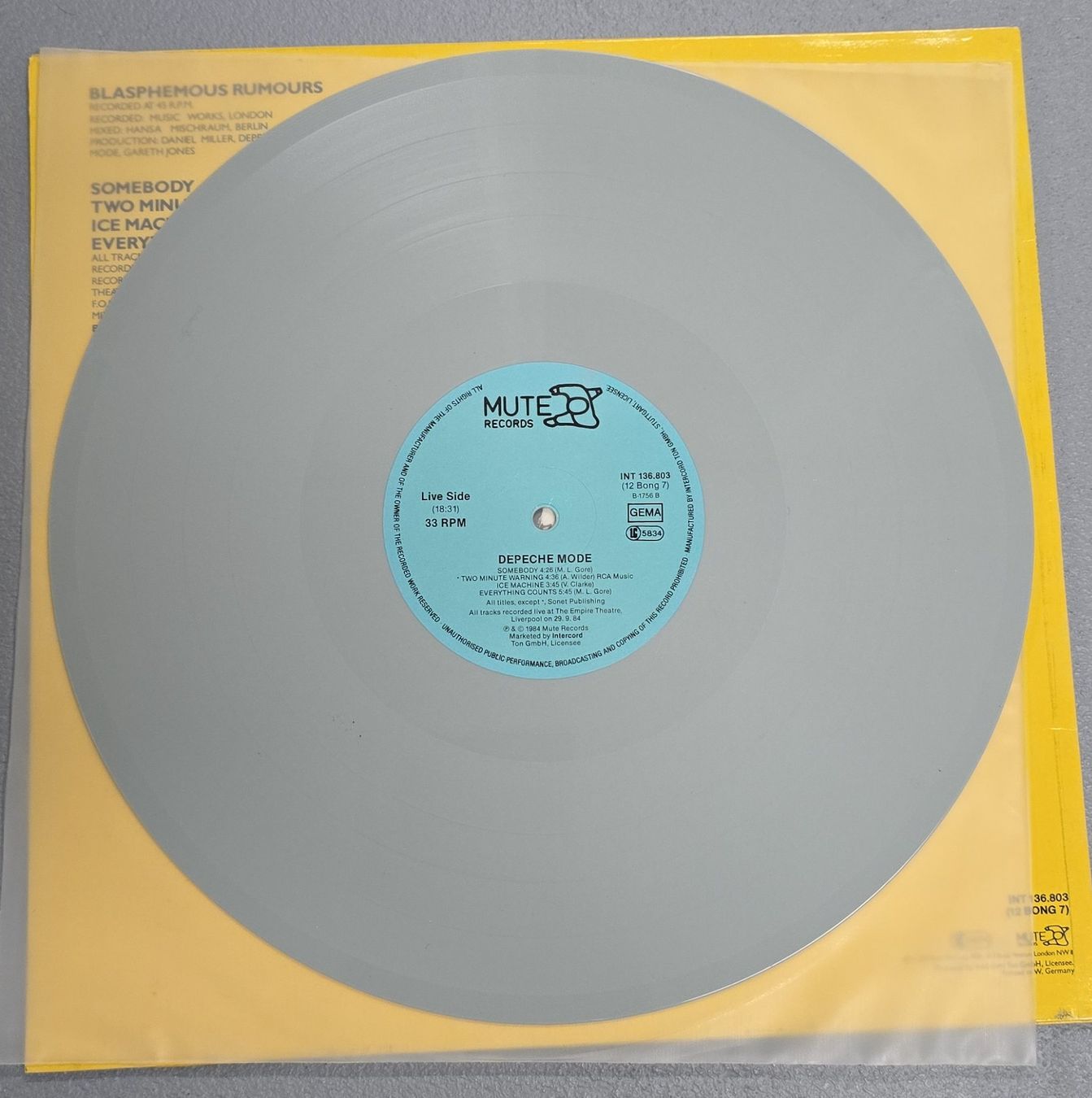 Dischi in vinile: 4 LPs Depeche Mode 80er Jahre – Usato da Biberist venduto da Sienna09 3