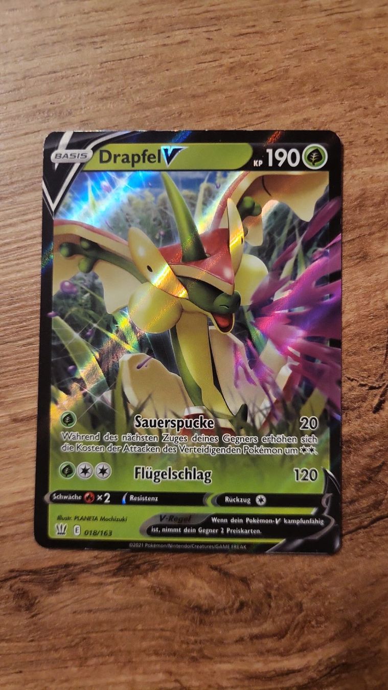 Pokémon Carte collezionabili: Drapfel V - Top Zustand! – Nuovo (secondo la descrizione) da Uster venduto da faandrei