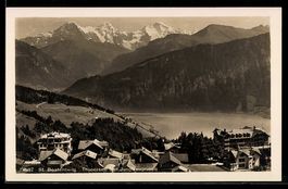 St Beatenberg, Thunersee mit Jungfraueng