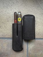 Vintage Leather Cigar Case