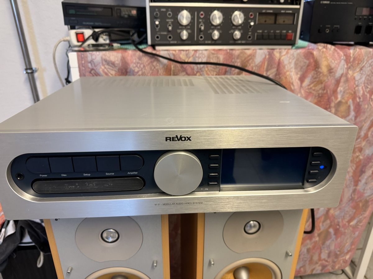 Revox Ricevitori: ReVox M51 High End CD DVD-Receiver – Difettoso da Trimbach venduto da SABO-61 1