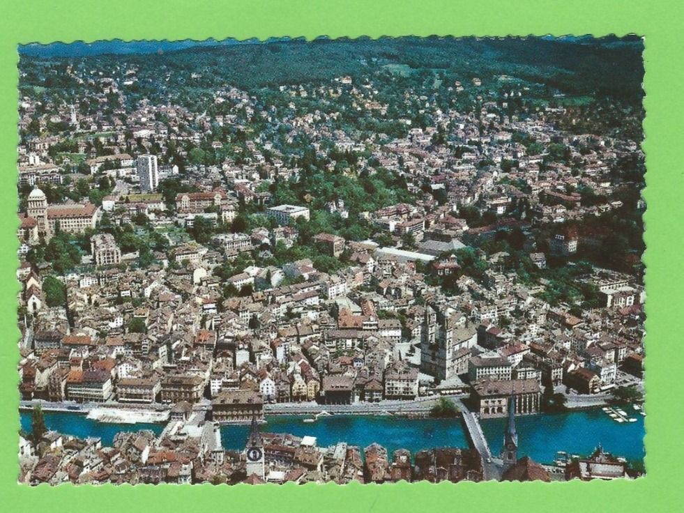 Cartoline postali: Zürich - Flugaufnahme – Nuovo (secondo la descrizione) da Zürich venduto da t24_de