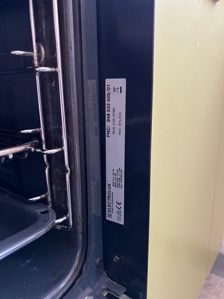 Electrolux Forni: Electrolux Backofen mit Kochfeld silber – Usato da St. Gallen venduto da Allu90er 5