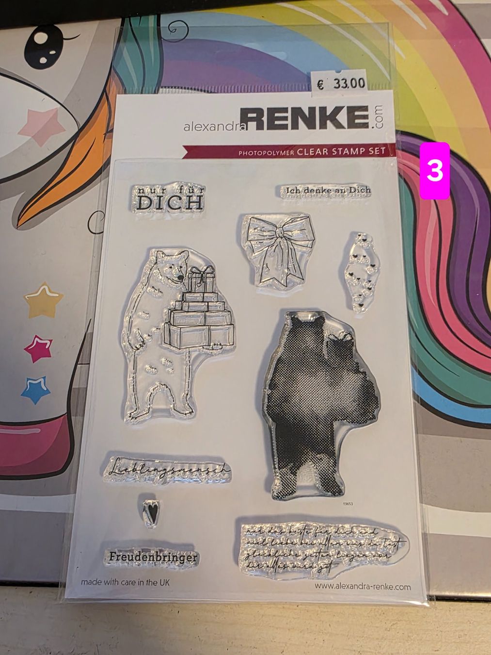 Timbri: Diverse Clear Stamp Sets neu – Nuovo e nell'imballaggio originale da Bülach venduto da Santa-Punk