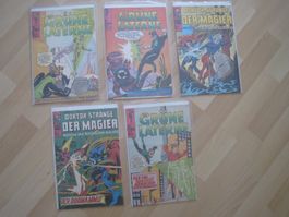 Grüne Laterne Lantern Dr Strange  Williams Verlag 1975 LOT K