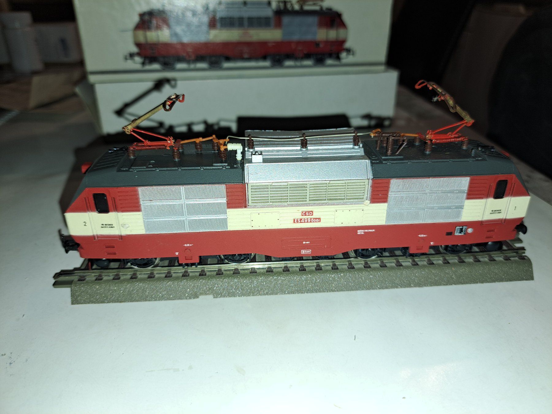 Piko Modellini di ferrovie: E 499,2 der CSD von Piko – Usato da Schwanden GL venduto da roerich20 5