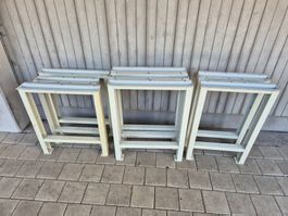8 x Werkbank Füße von Lista
