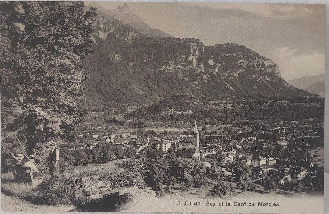 Cartoline postali: BEX  et la Dent de Morcles – Usato da Delémont venduto da Domdom1