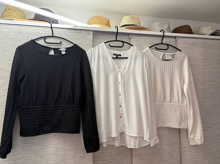 Oberteil/Bluse Größe S/36 / 3 Stück