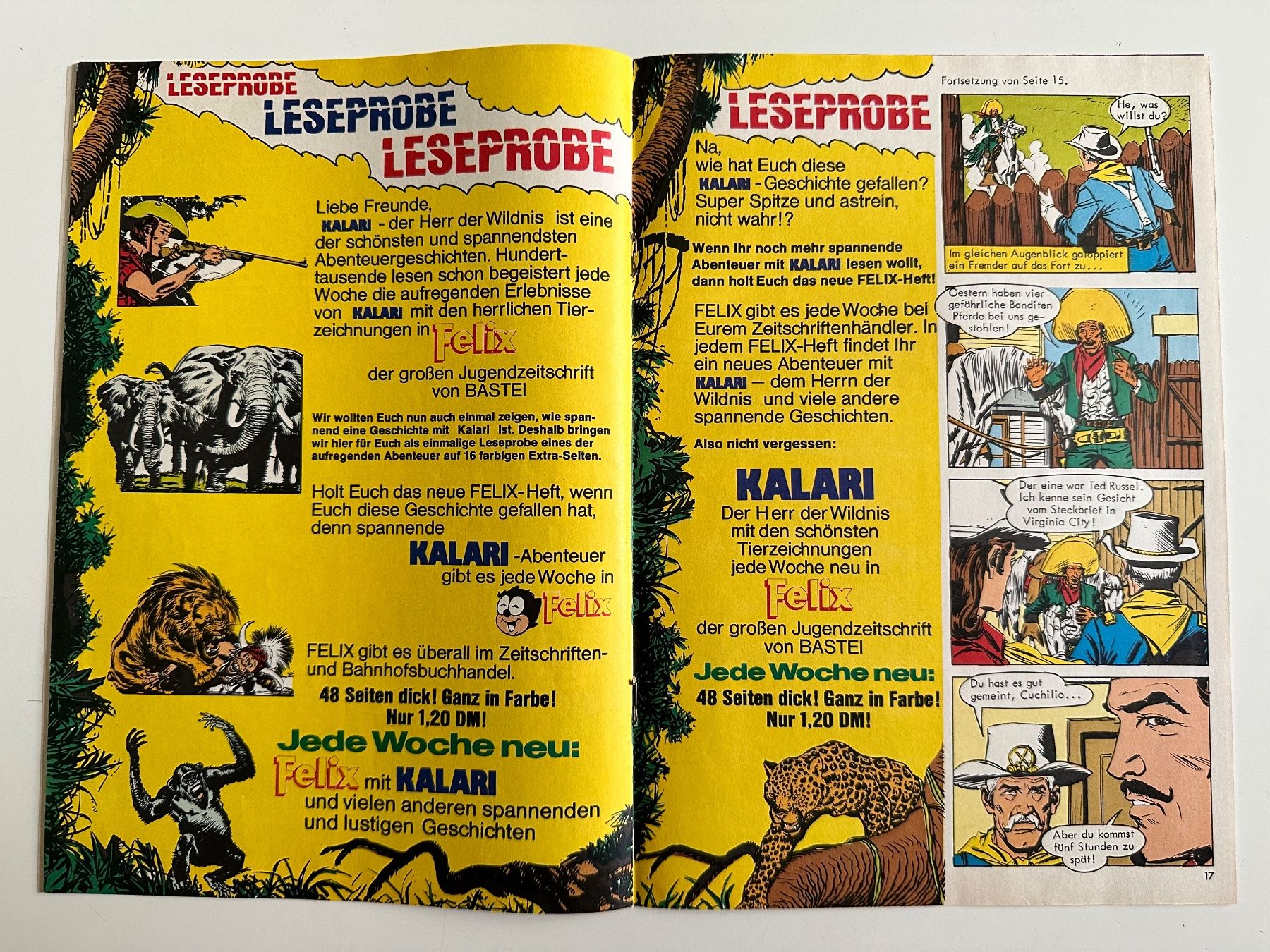 Fumetti: BUFFALO BILL NR. 381 - ZUSTAND 2 – Usato da Münsingen venduto da Ganjam 4