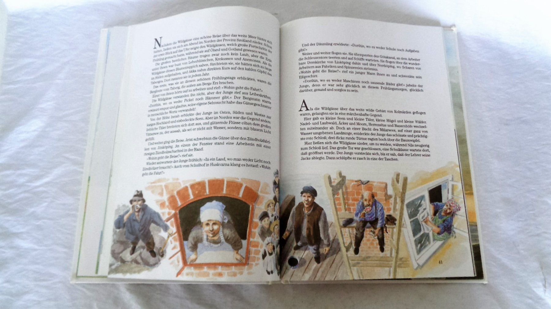 Libri: Nils Holgersson - Wunderbare Reise / Bilderbuch ab Fr. 8.- – Usato da Bellach venduto da JingleJerry 4