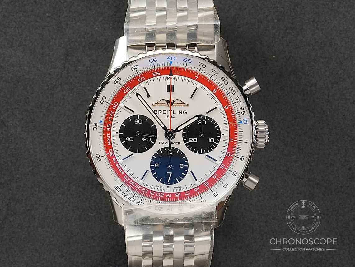Breitling Uhren: Breitling Navitimer 1 B01 Chronograph 43 Boeing Limited full – Neu und originalverpackt aus Luzern von ChronoScope6004 2