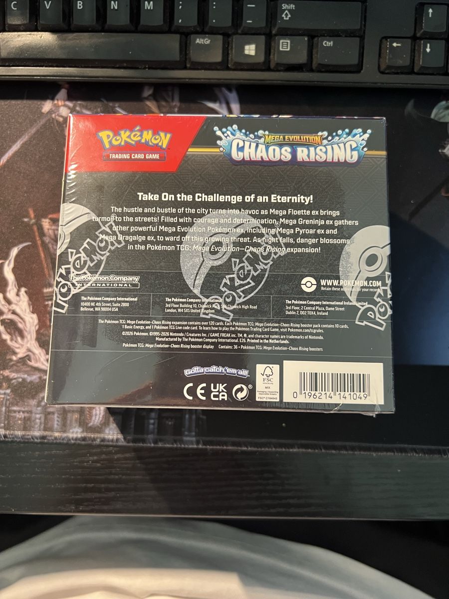 Pokémon Carte collezionabili: Chaos Rising Booster Box EN sealed – Nuovo e nell'imballaggio originale da Arbon venduto da butchino 1