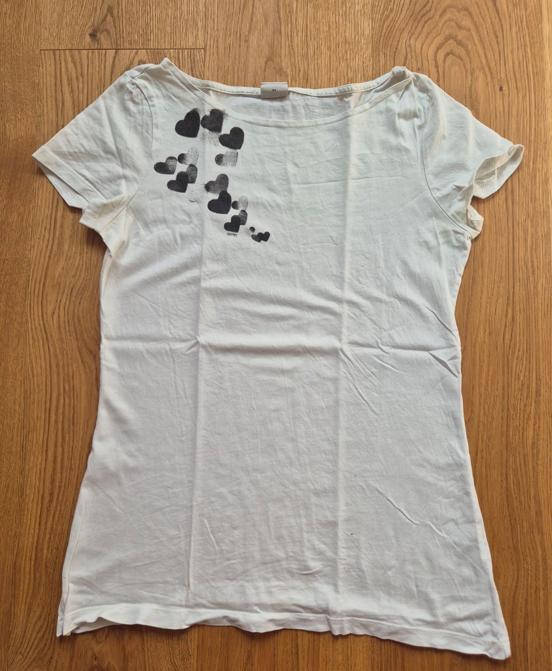 Esprit T-shirts: Weisses T-Shirt "Esprit" (Gr. M) – D'occasion à Gams par federli29