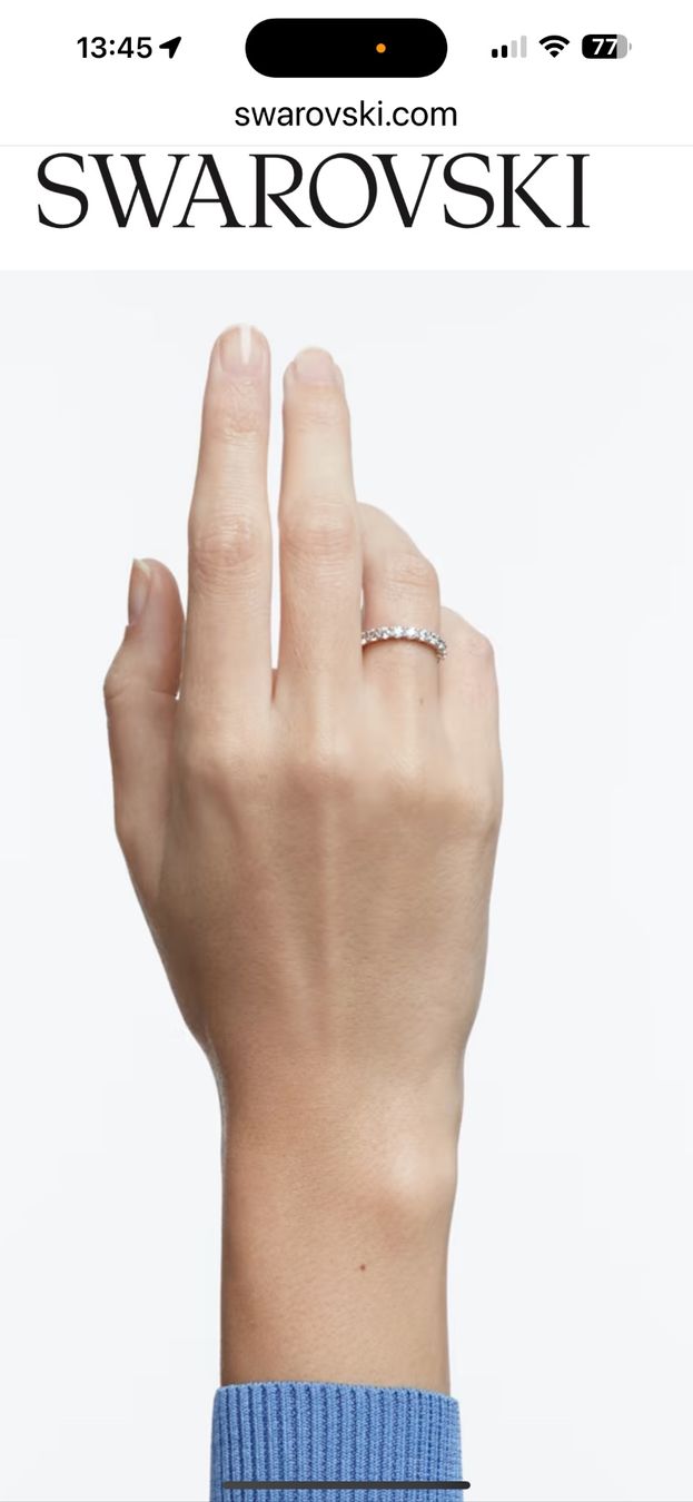 Swarovski Anelli: Swarovski Ring Neu – Nuovo e nell'imballaggio originale da Vezia venduto da sidu03