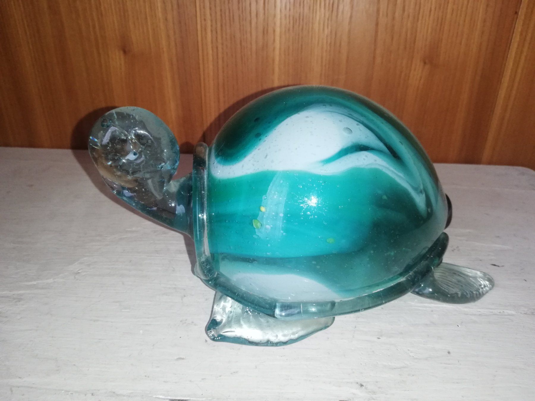 Statuette: grosse Glas Schildkröte – Usato da Aarburg venduto da Emelie