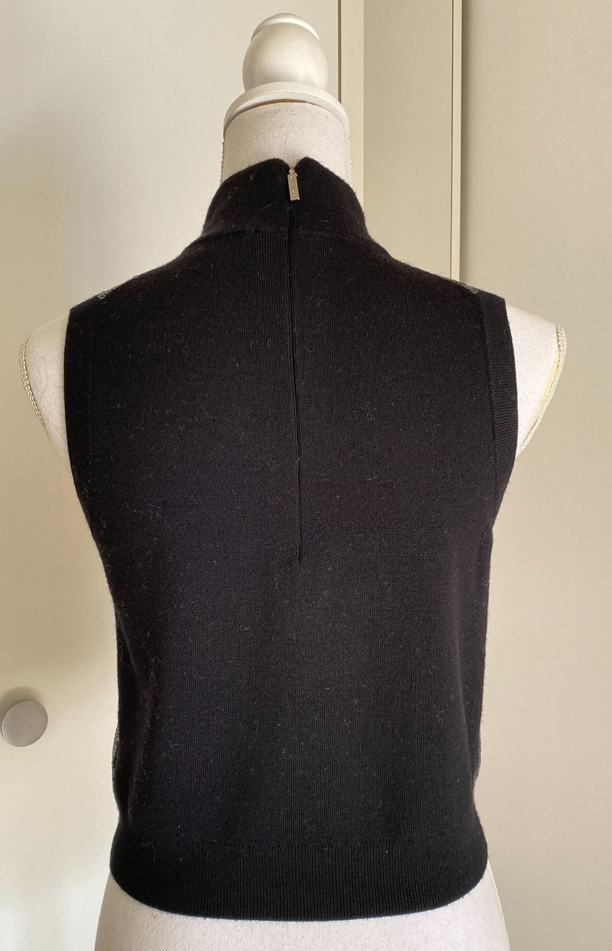 Michael Kors Maglioni & Felpe: MICHAEL KORS: Pailettenpullover, Wolle, Schwarz, M, NP 275 – Usato da Gunten venduto da divertimenti 2