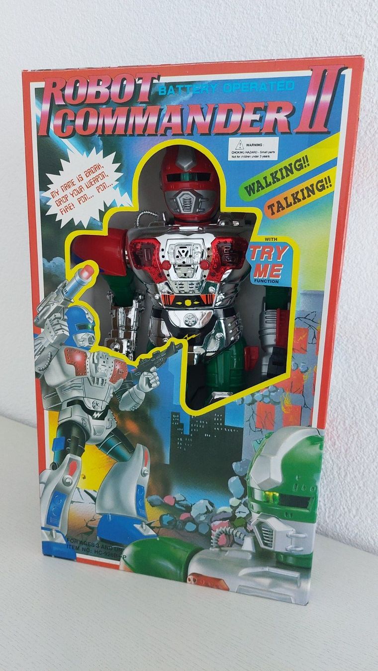 Spielzeuge: Roboter Commander 2   Original Verpackt aus den 90er Jahren – Neu (gemäss Beschreibung) aus Zürich von