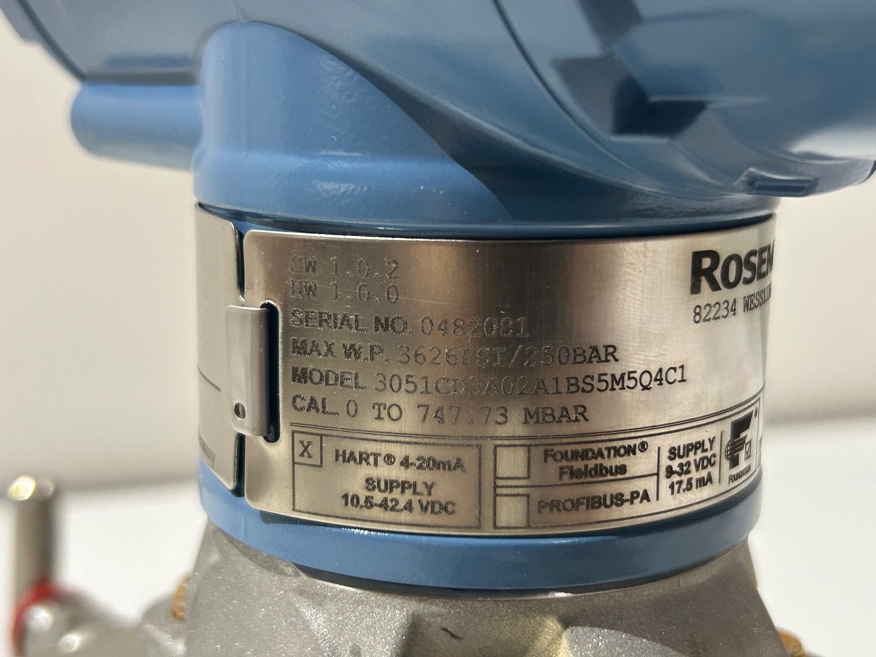 Misurare: Rosemount Druckmessumformer – Usato da Schupfart venduto da philippb06 6