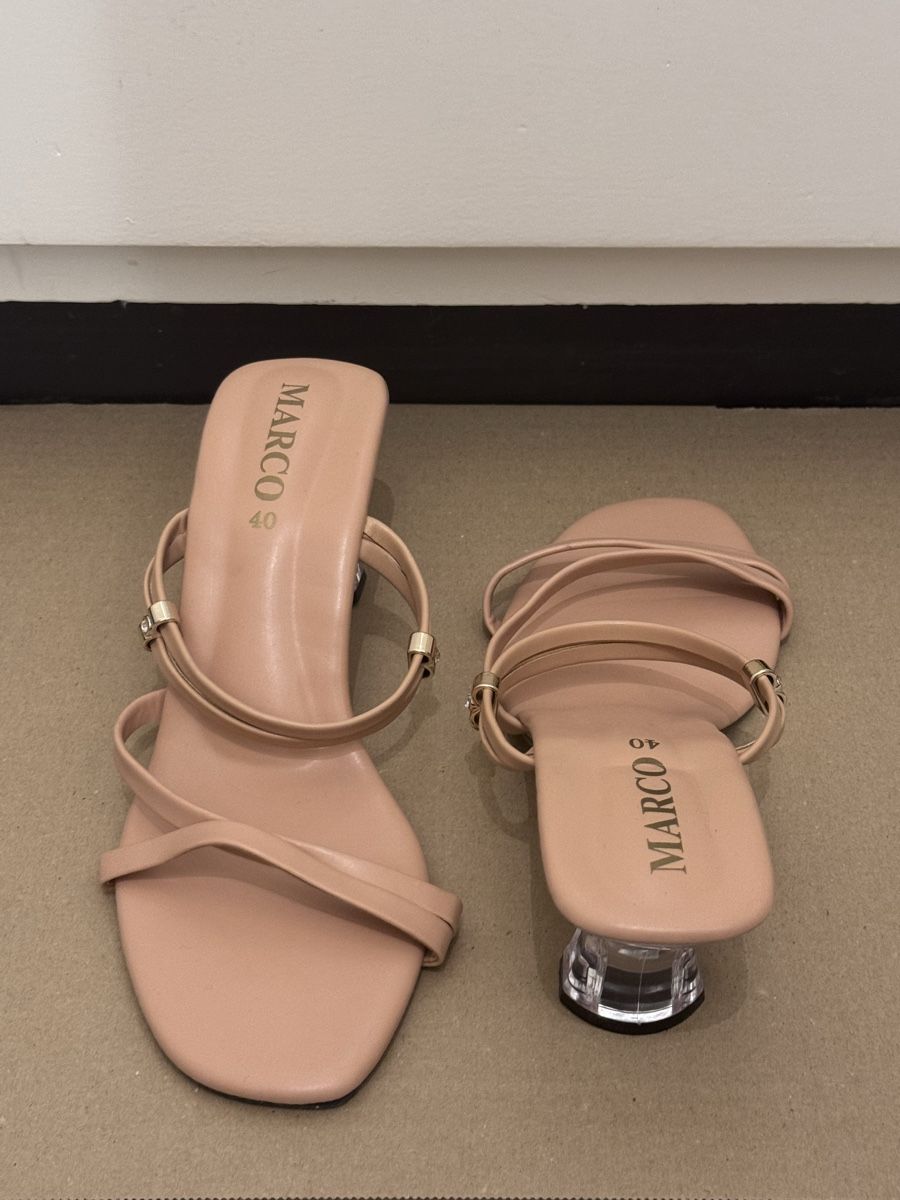 Scarpe da donna: Sandale MARCO beige Grösse 40 neu – Nuovo (secondo la descrizione) da Basel venduto da ori_w7wq 2