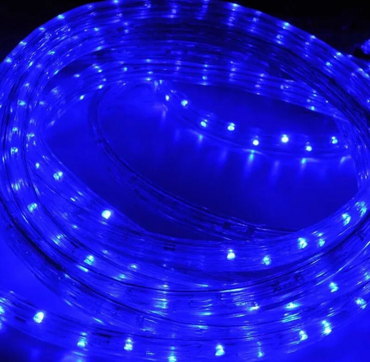 Ghirlande e barre luminose: +30 M Blau Lichtschlauch Ledschlauch – Nuovo e nell'imballaggio originale da Amriswil venduto da JaJa-Express