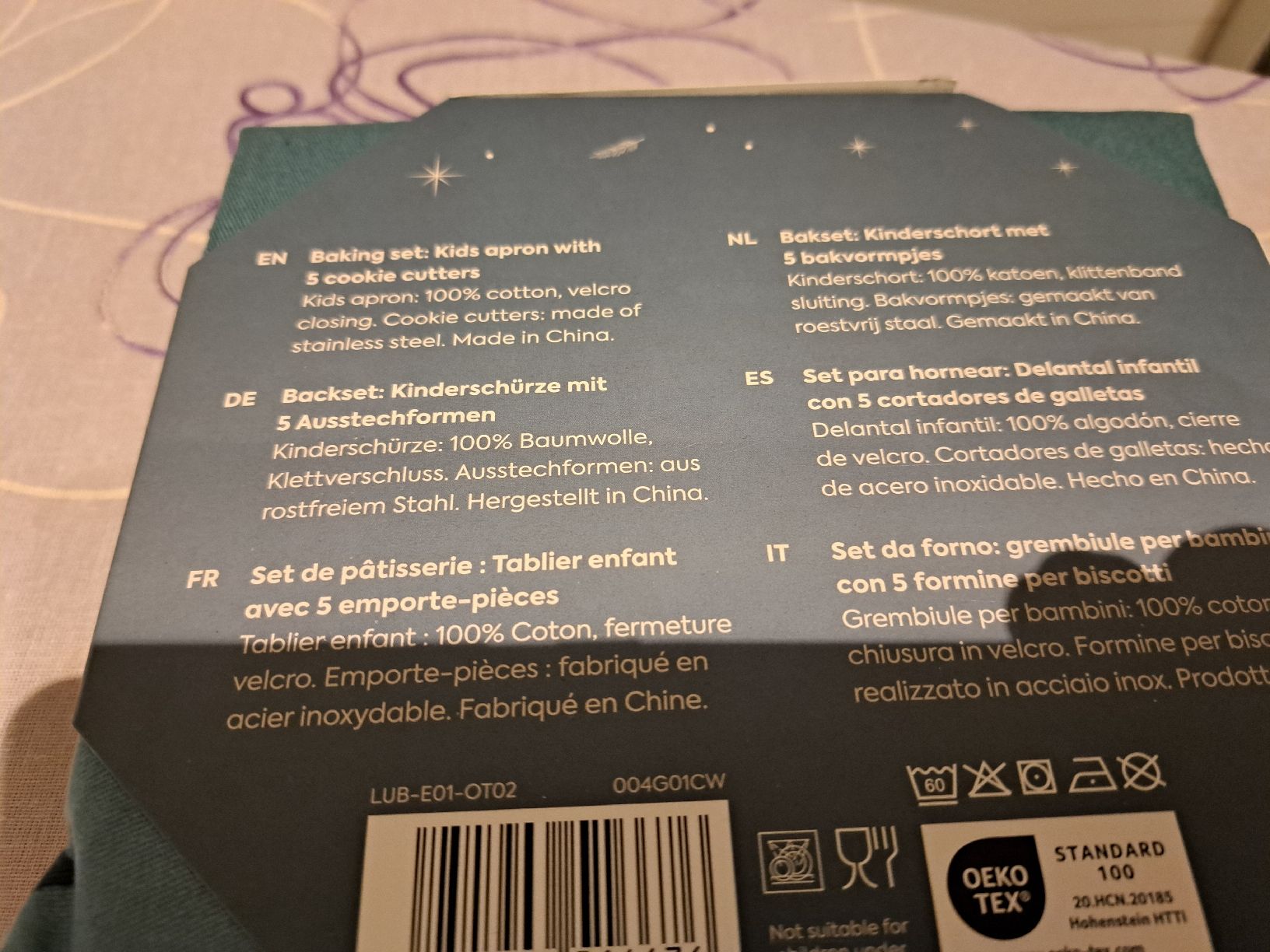 Altro per bambini: Winter Wunder Kochschürze inkl.Ausstechförmchen – Nuovo e nell'imballaggio originale da Bellach venduto da TORA4 1