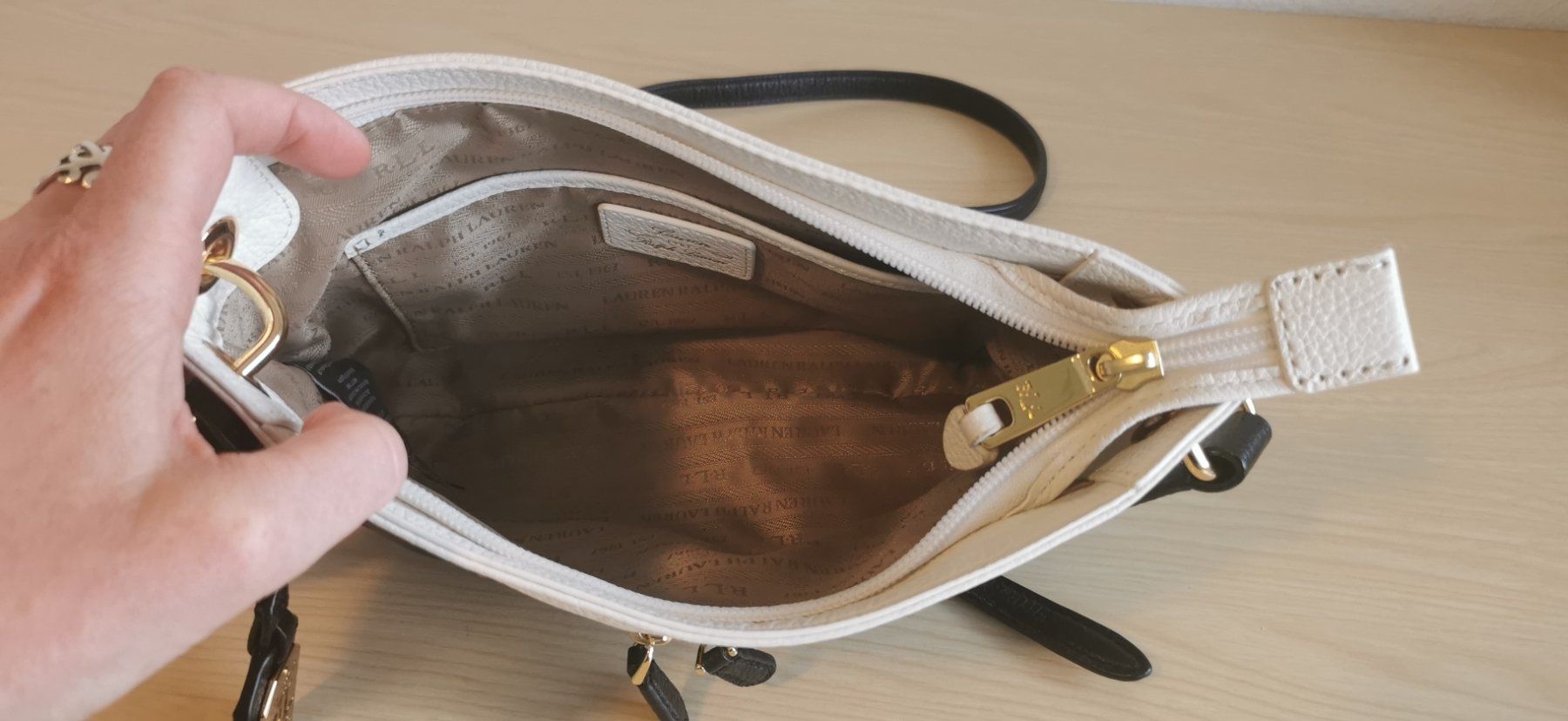Ralph Lauren Taschen für Damen: ralph lauren umhänge handtasche – Neu (gemäss Beschreibung) aus Kastanienbaum von therebellsmurfette 5
