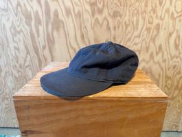 6 panel Cap in navy blau