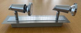 Hochwertige Chromstahl Deckenlampe