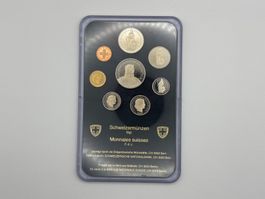 Schweizer Münzen Set 1989, Münzsatz, Top Zustand!