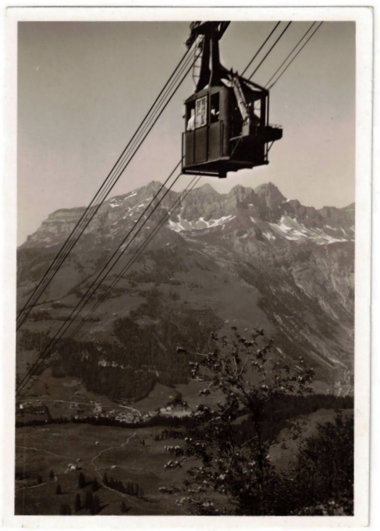 Cartoline postali: Engelberg - Luftseilbahn Gerschnialp--Trübsee – Usato da Binningen venduto da Mountainrider