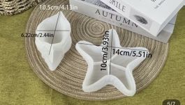Silikonform Muschel Stern neu Klein