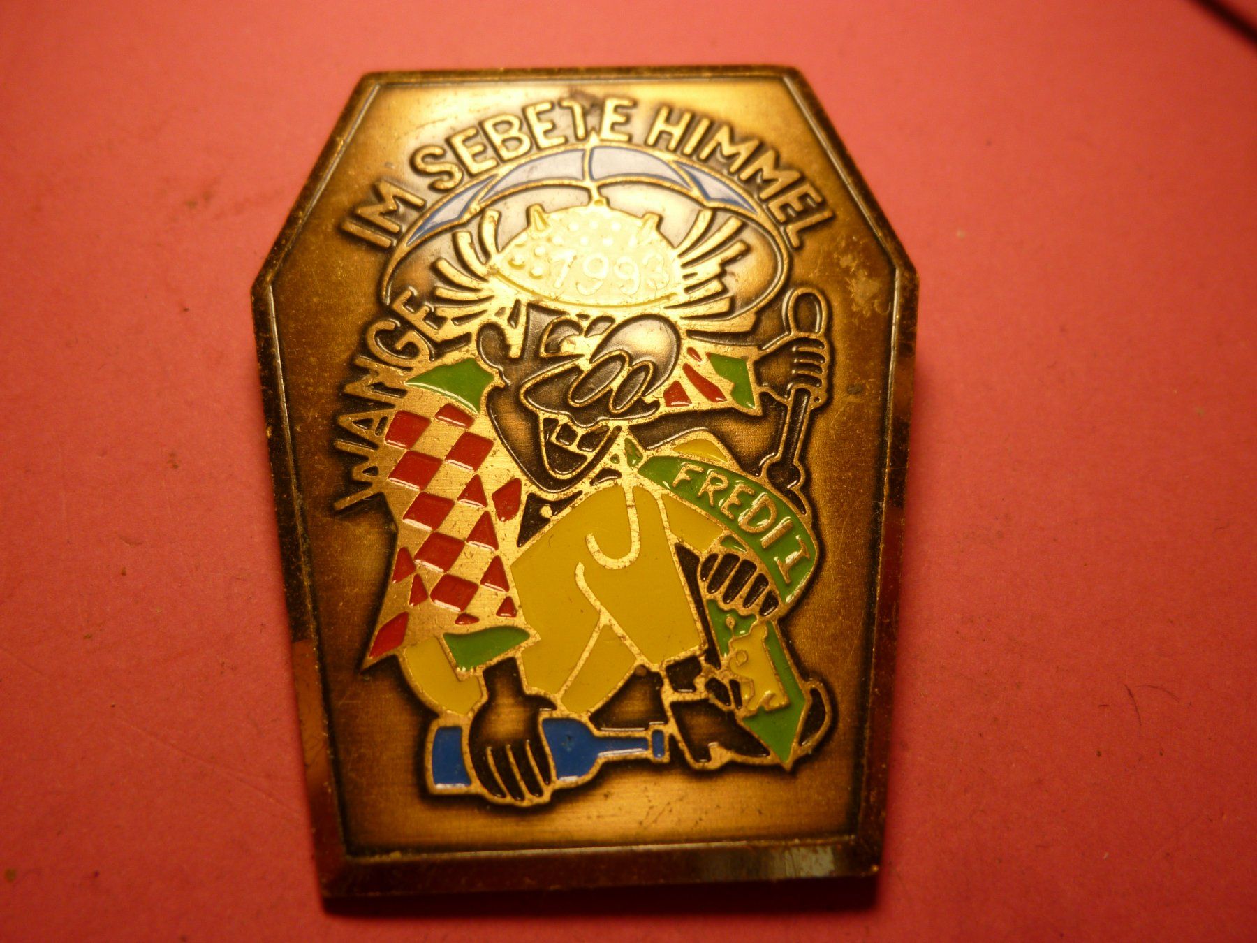 Placchette & Badge: WANGE 1993 BRONZE – Usato da Ried (Muotathal) venduto da Mandarin02