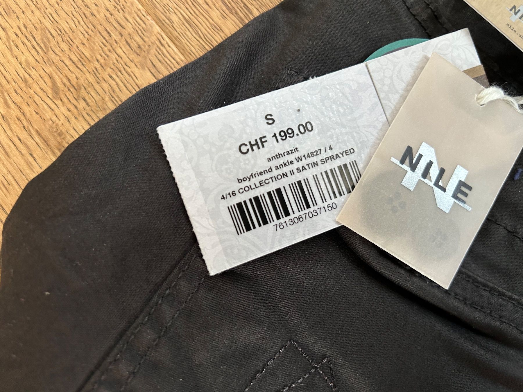 Nile Pantaloni: Hose, Nile //NEU// M anthrazit – Nuovo (secondo la descrizione) da Stettfurt venduto da outlet72 4