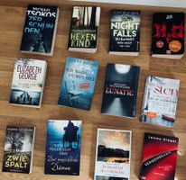 Bücherpaket/ 12 Krimis/Thriller