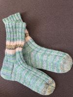 Handgestrickte Wollsocken Gr.40/42– Extra dick & warm (2-f