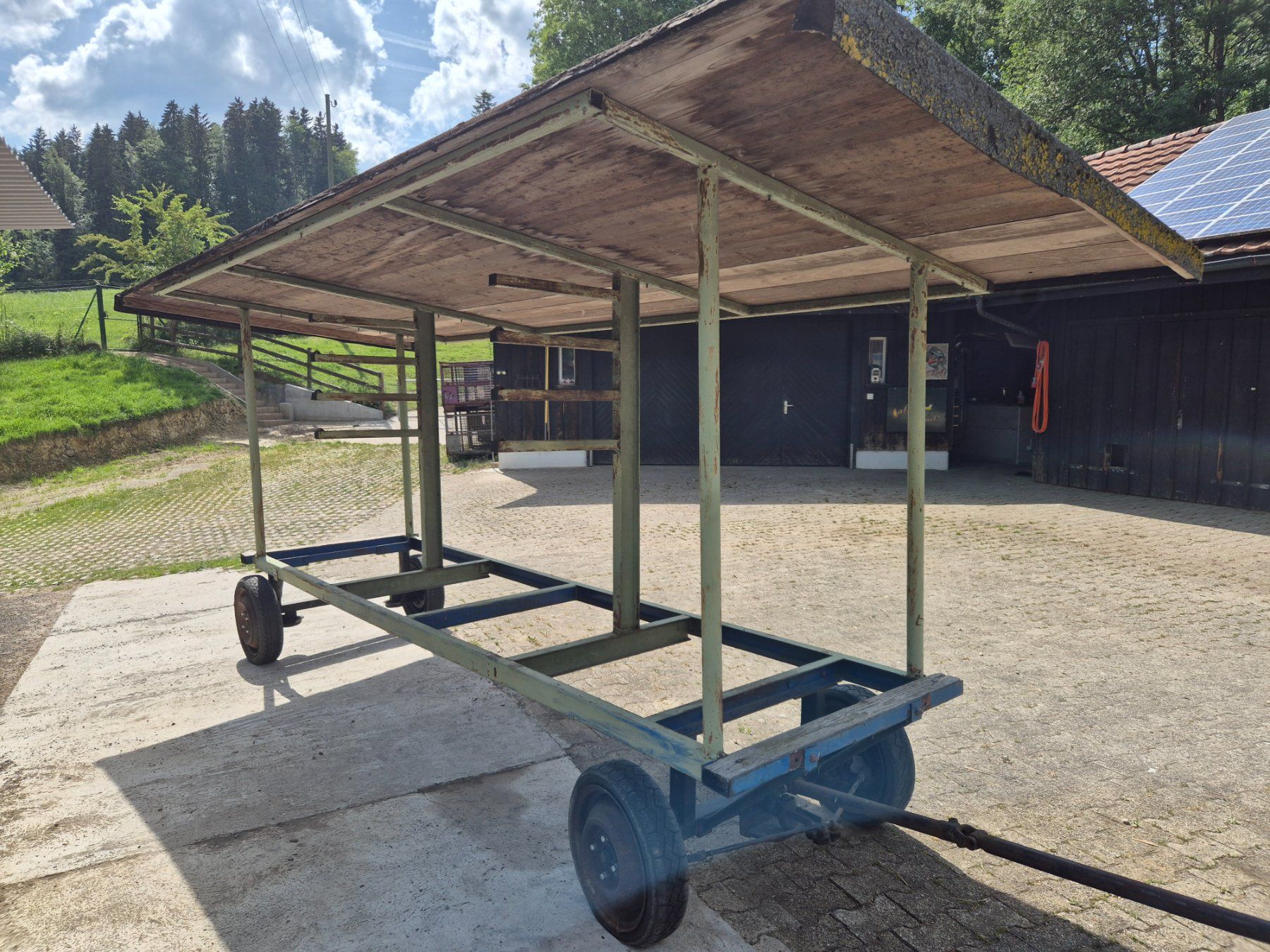 Rimorchi: Pferde Hindernisstangenwagen – Usato da Stein AR venduto da Bienli4 7