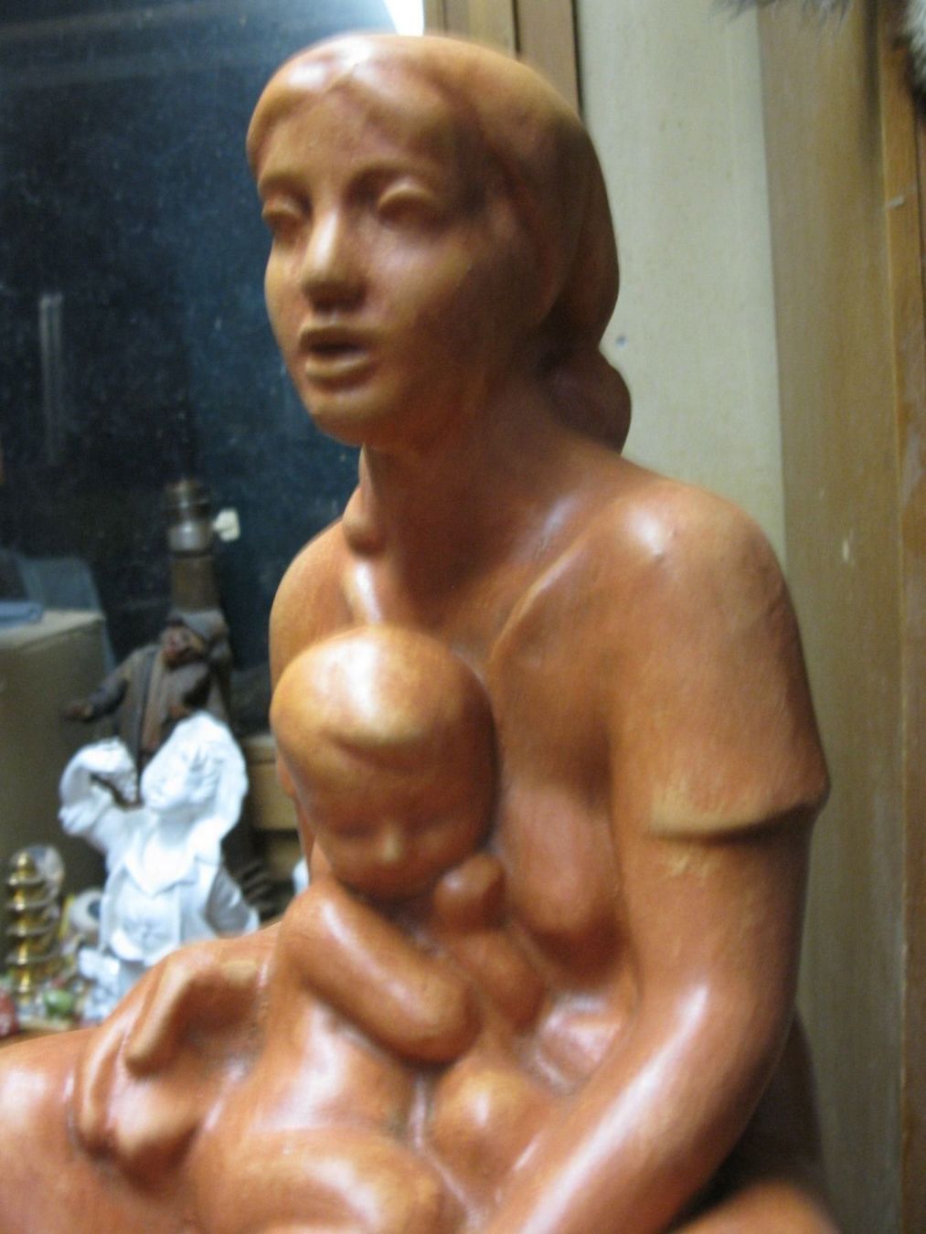Sculture & Statue: Frau mit Kind – Usato da Altstätten venduto da antikundart 6