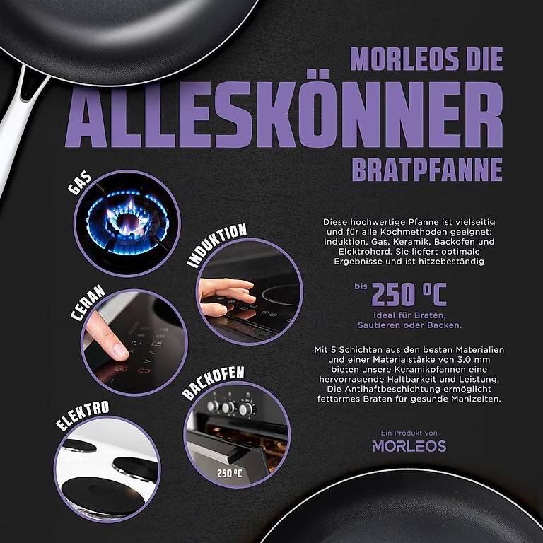 Padelle: Keramikbratpfanne 32 cm – Nuovo e nell'imballaggio originale da Sissach venduto da mondilux 3