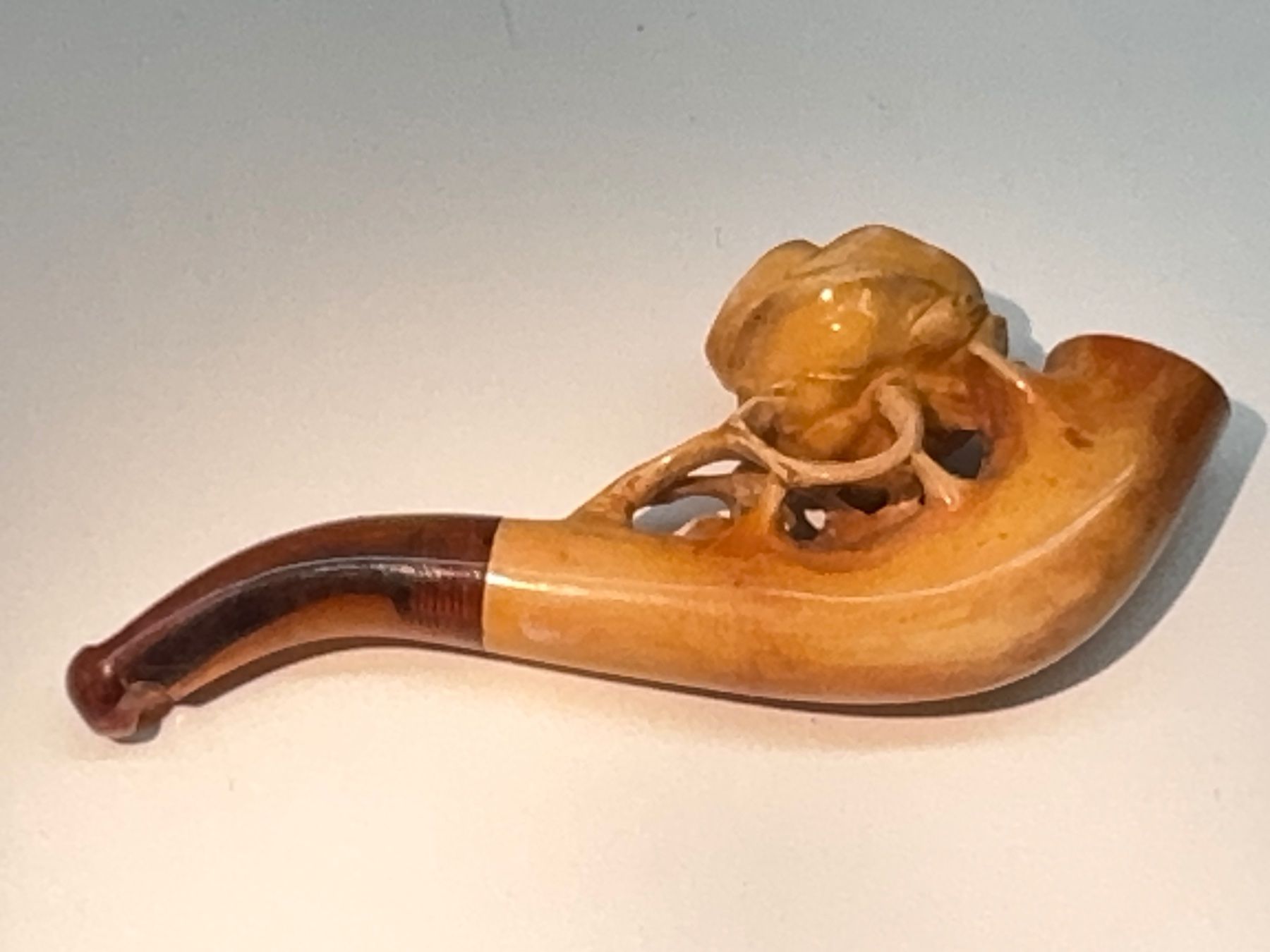 Pipe & Accessori: Kleine Antike Tabakspfeife mit prachtvoller Rose – Usato da Lostorf venduto da Peschmi10 5