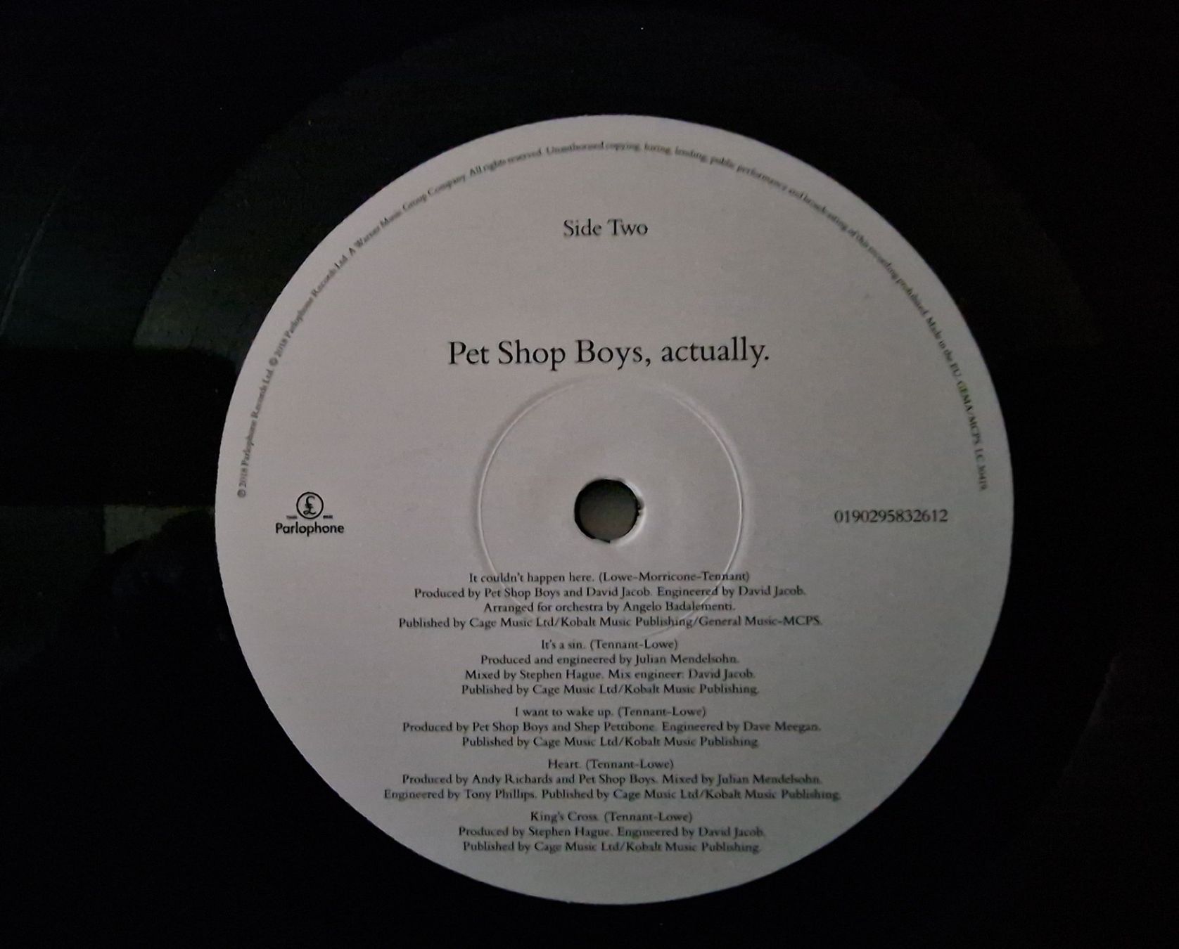 Dischi in vinile: Pet Shop Boys LP – Actually – Usato da Root venduto da atelier22 2