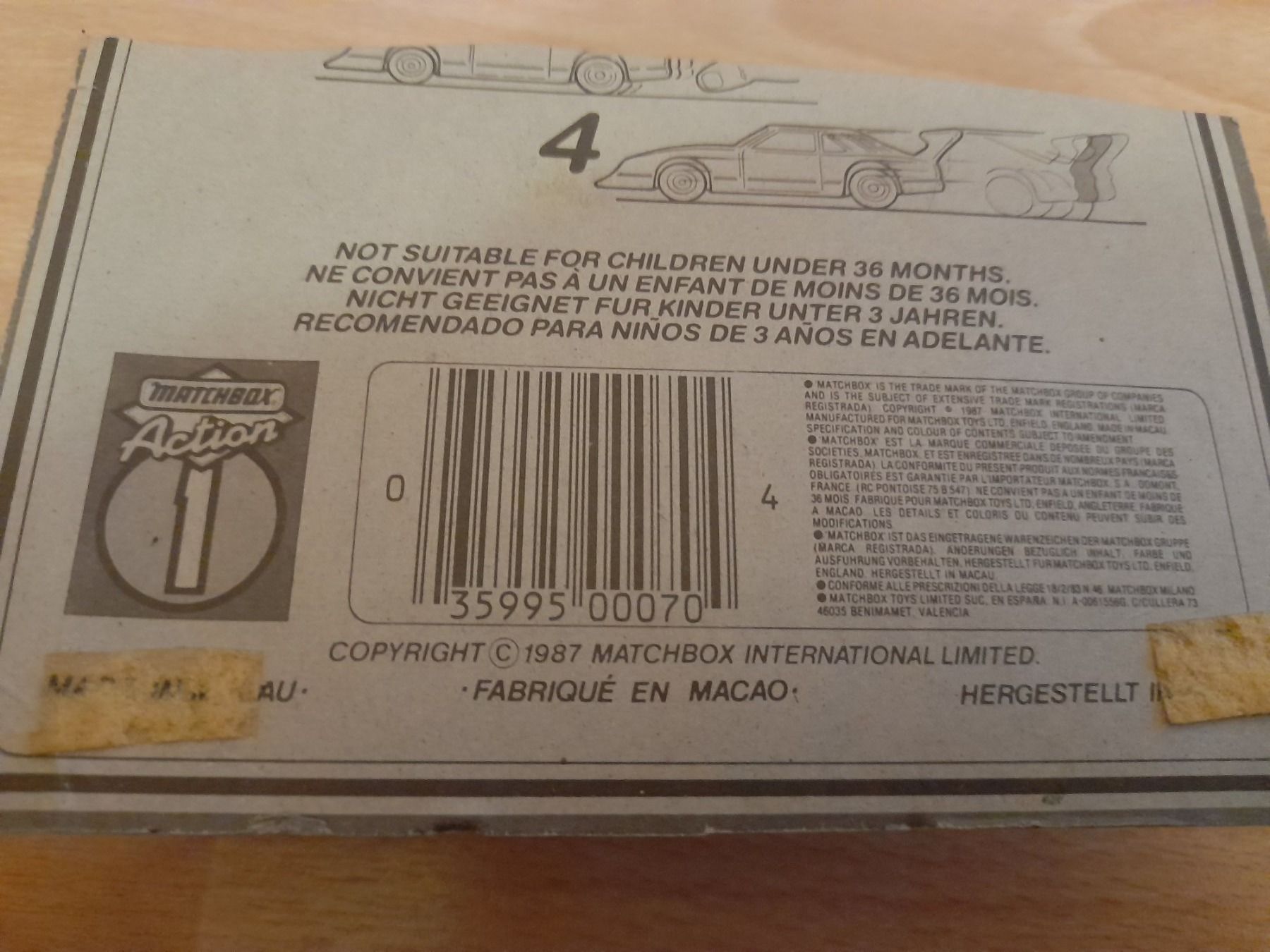Matchbox Modellini d'auto: Matchbox Turbo 2 – Nuovo (secondo la descrizione) da Lustmühle venduto da chevi03 3